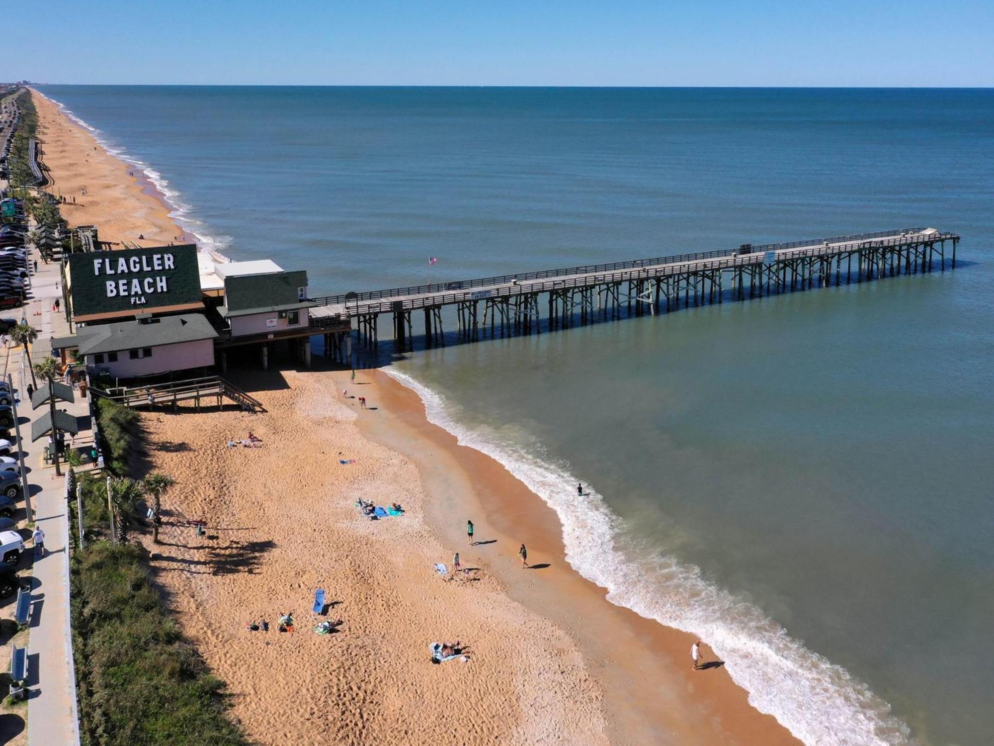 South Beach Club 205, 3 Bedrooms, Sleeps 6, Ocean View, 2Nd Floor, Elevator Flagler Beach Exteriér fotografie